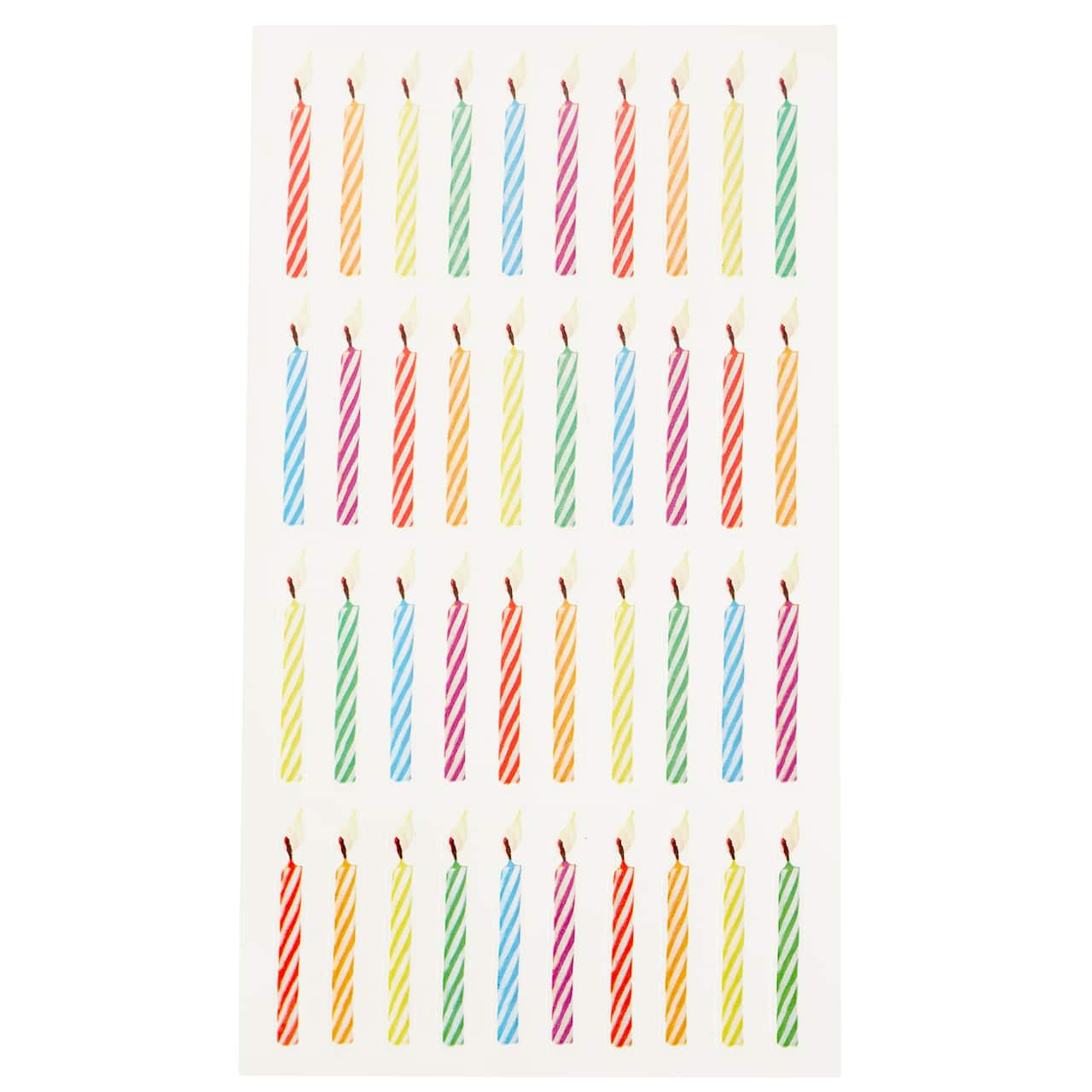 12 Packs: 40 ct. (480 total) Birthday Candle Stickers by Recollections™